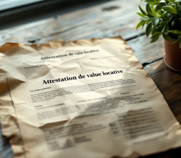 Attestation de valeur locative : Comprendre ce document essentiel pour propriétaires et locataires