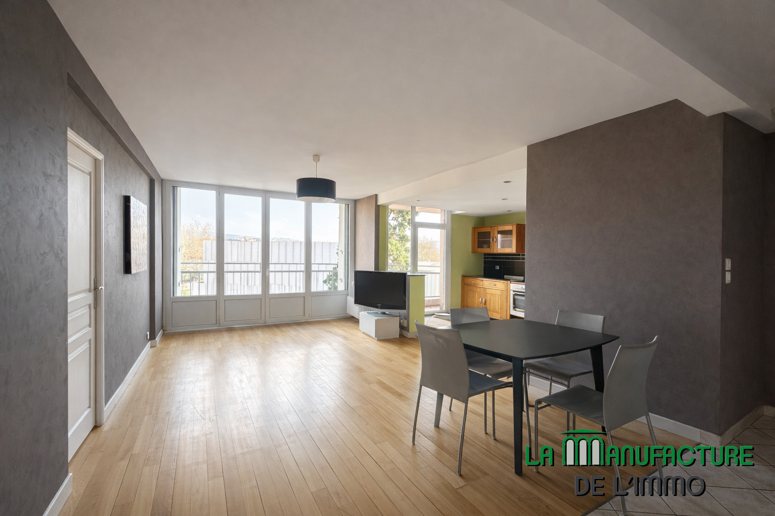 Vue du séjour côté entrée