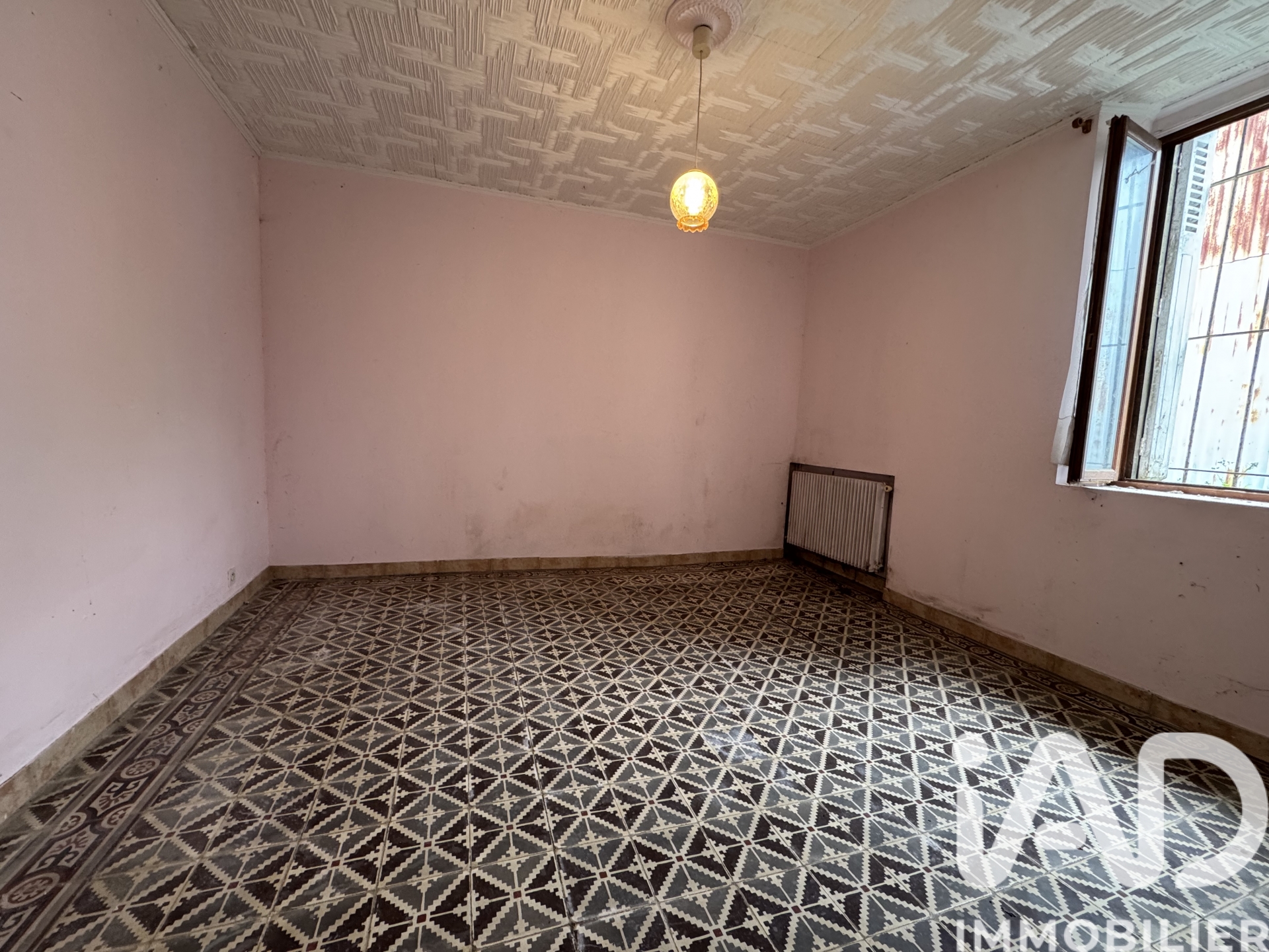 Chambre rose à rafraîchir