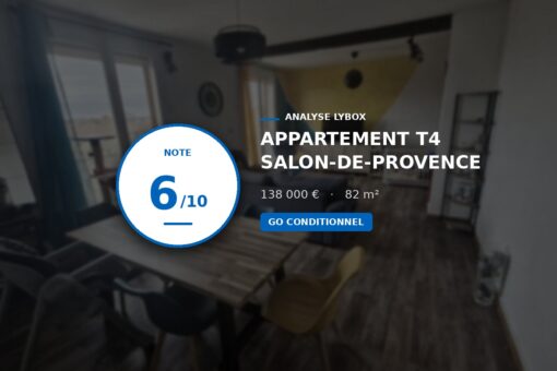 Analyse d&rsquo;un appartement t4 à Salon-de-provence à 138 000 € : on achète ou pas ?
