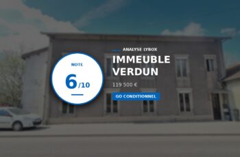 Analyse d&rsquo;un immeuble à Verdun à 119 500 € : on achète ou pas ?