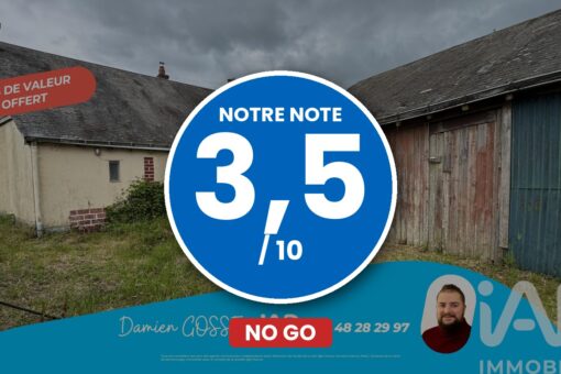 Analyse d&rsquo;une maison à Chauvigny-du-Perche à 55 000 € : on achète ou pas ?