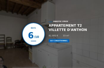 Analyse d&rsquo;un T2 à Villette d&rsquo;Anthon à 81 000 € : on achète ou pas ?
