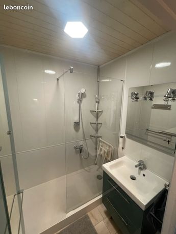 Salle de bain rénovée T4 Saint-Étienne