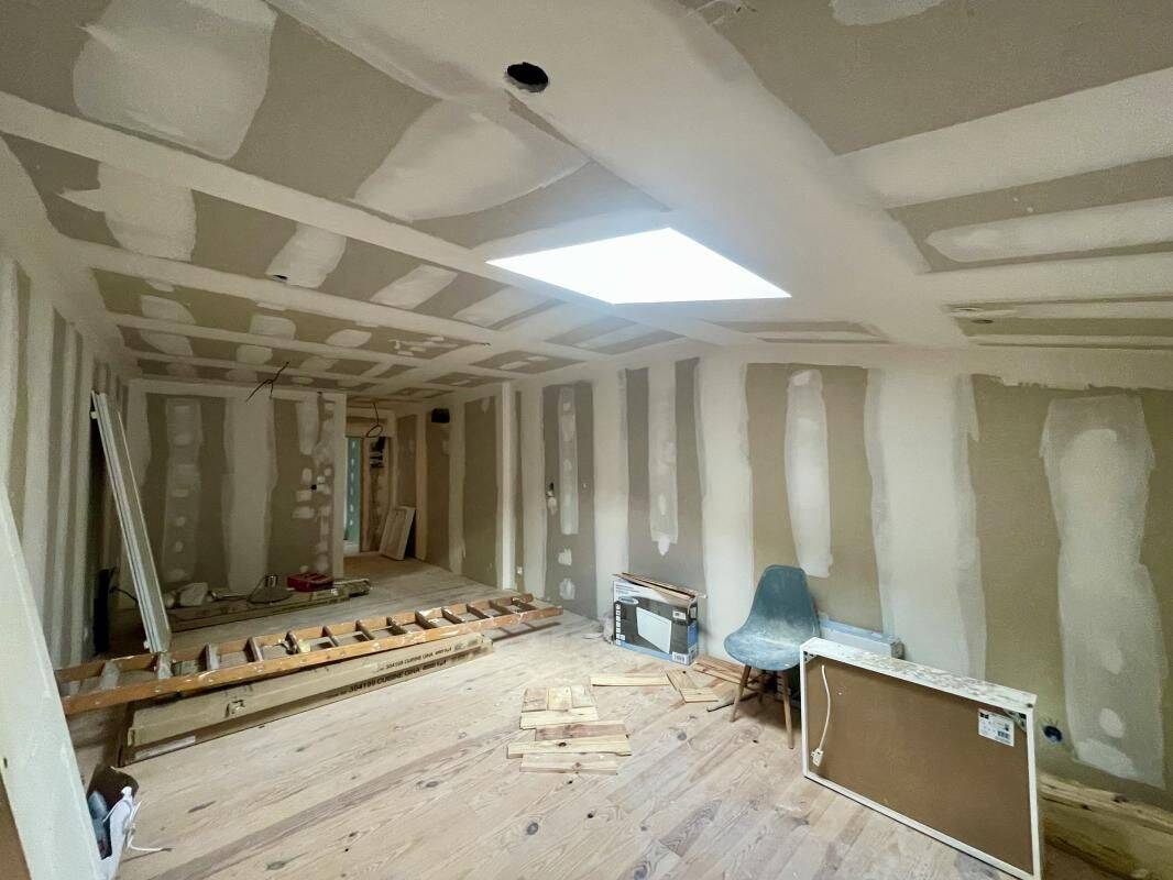 Pièce en cours de rénovation