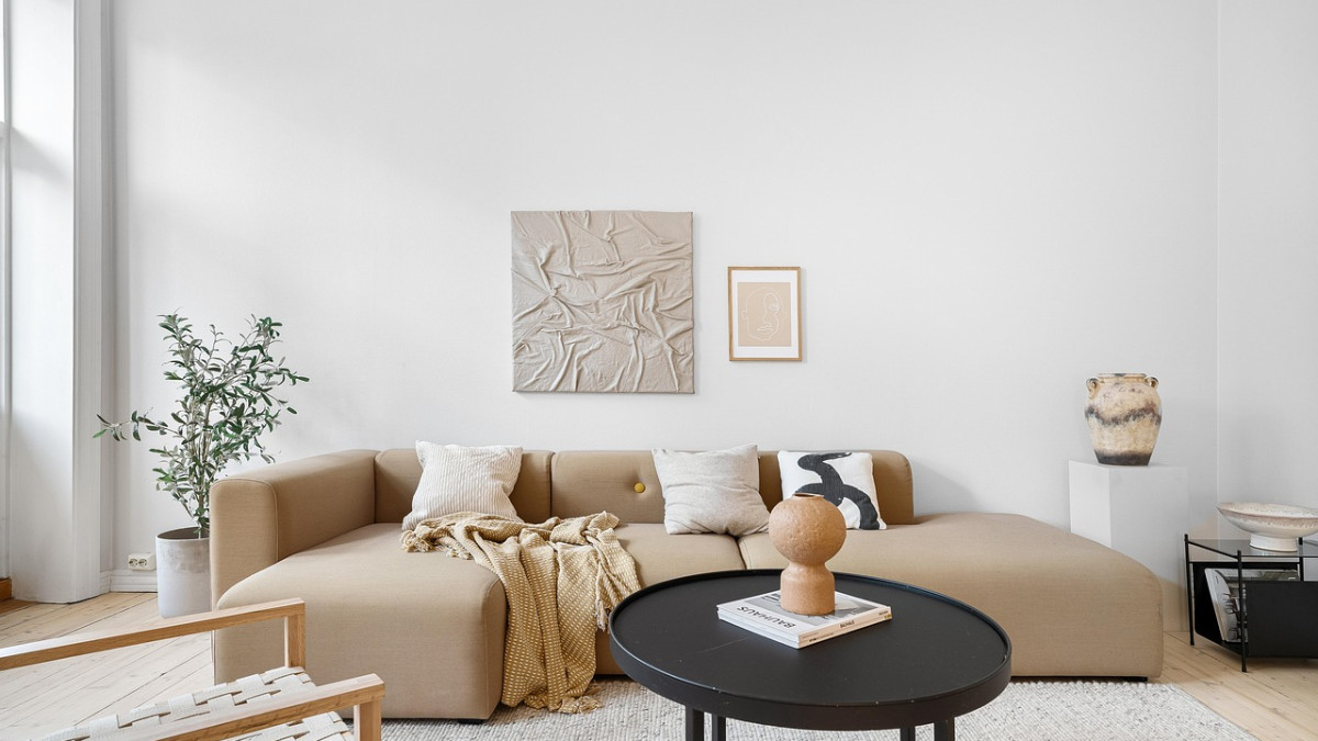 le beige est tendance dans la déco de maison